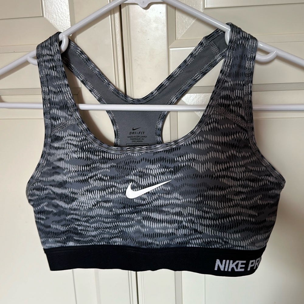 Nike padded sports bra